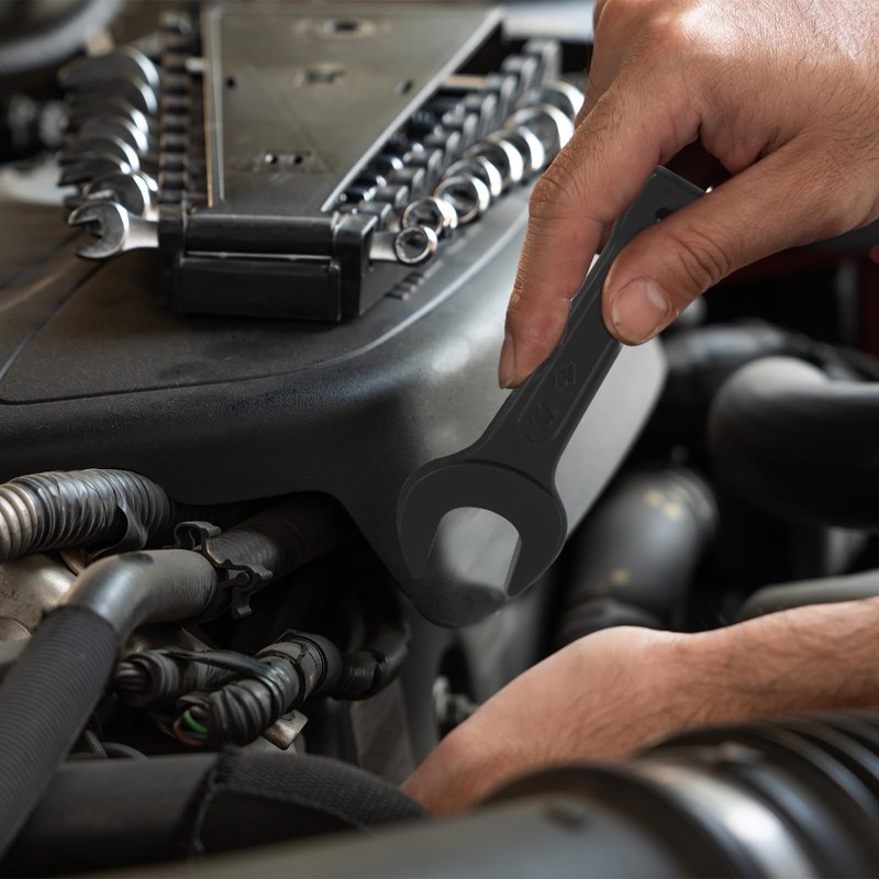 HCXUANWJTL 60mm Open End Striking Wrench, High Tensile Steel Single