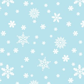 GRAPHICS & MORE Winter Snowflakes on Blue Gift Wrap Wrapping Paper Rolls