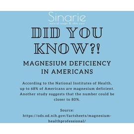 Sinarie Sweet Dreams Magnesium Emulsified Body Butter, 4 oz., 1 Count | Mango Butter | Premium Magnesium Oil | Natural Ingredients | Magnesium Lotion