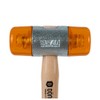 Dönges Non-rebound soft hammer with painted ash handle, diameter 40