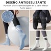 VIDA4U 8 pares Calcetas Pilates para Mujer, Calcetines Yoga para