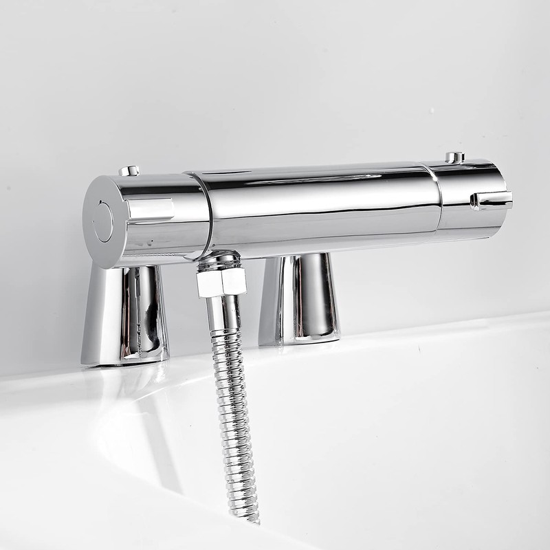 MISSMIN Deck mount shower faucet installation elbow adapter kit