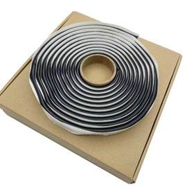Butyl Tape Seal Body Seal for Windshield Door Headlight Truck Car Waterproof Butyl Tape with Box Black 9mm x 4m