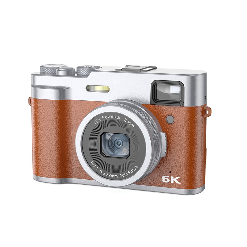 Portable Digital Camera 5K Video Camera 2.8-inch IPS Screen 48MP