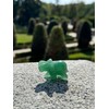 Pandiui23 Crystal Elephant Figurines, Natural Carved Elephant, Crystal Elephant Figurines,