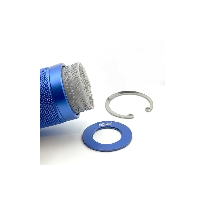 WICKED Professional OD Copper Pipe Cleaner Replacement Brushes (1/2” (2-Pack))