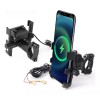 MARZSEFLO Aluminio Porta Celular Soporte Moto Telefono, Puede Recargar