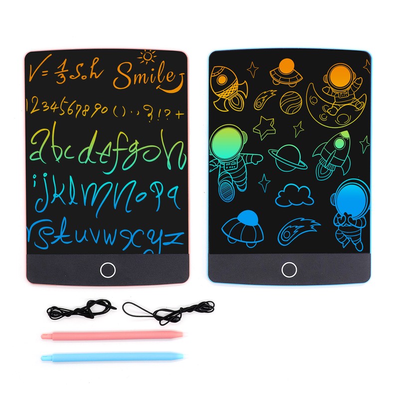 2 Pack LCD Writing Tablet 8.5inch Erasable Educational Learning Electronic