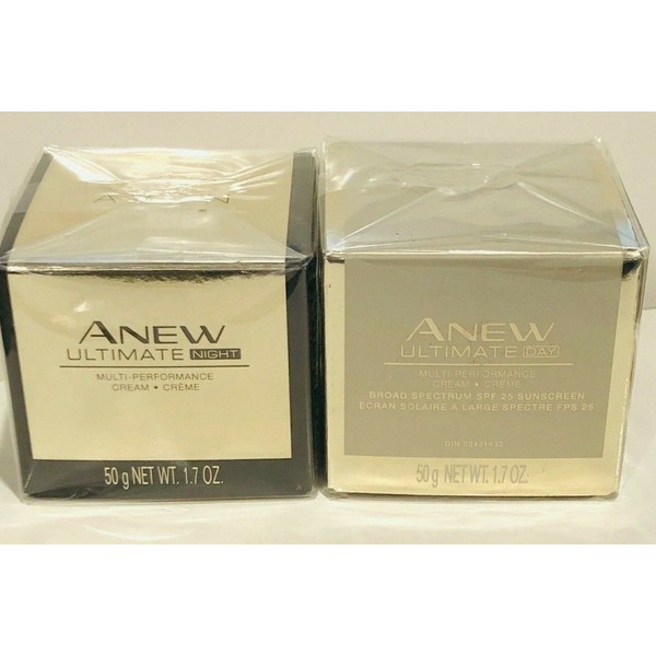 Avon Anew Ultimate Multi-Performance Day + NIGHT Cream for 50 years or older SET