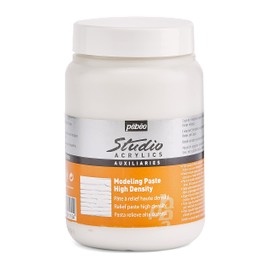 Pebeo 169115 Acrylic Studio Modellierpaste 250 ml Höhe Densität, weiß
