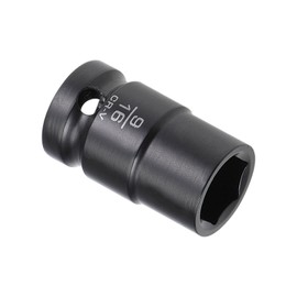 CoCud 6-Point Shallow Impact Socket, 1/2-Inch Drive 9/16-inch Socket, CR-V Axle Nut Impact Socket - (Applications: for Household Maintenance)