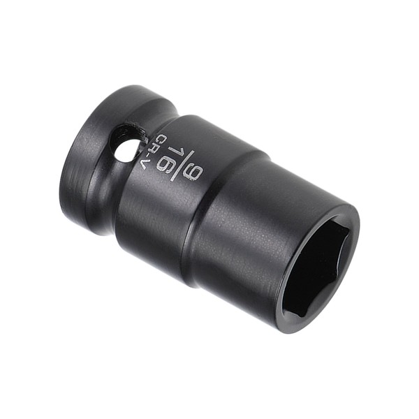 CoCud 6-Point Shallow Impact Socket, 1/2-Inch Drive 9/16-inch Socket, CR-V