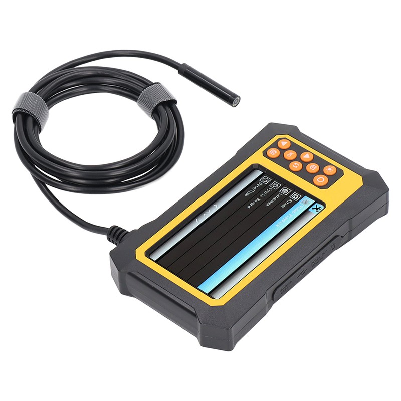 Endoscope 8mm Lens 4.3in LCD Screen Borescope Camera IP67 Waterproof