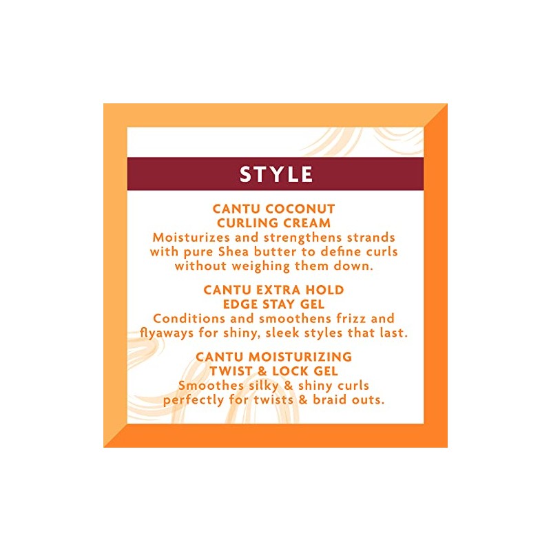 Cantu Coconut Twist Bundle, 3 Count