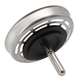 Kitchen Sink Strainer Sink Strainer Replacement Parts for Sink 80mm Stainless Steel Strainer Drain Plug Filter Drain Plug Basket for Kitchen Bathroom Sink