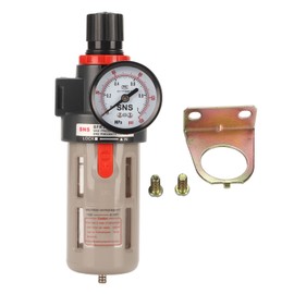 Air Compressor Filter Oil Water Separator Pressure Regulator G3/8 1.0MPA for Replacement