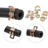 LeTradeJP Hose Clamps, Inner Diameter 0.2 - 0.4 inches (6