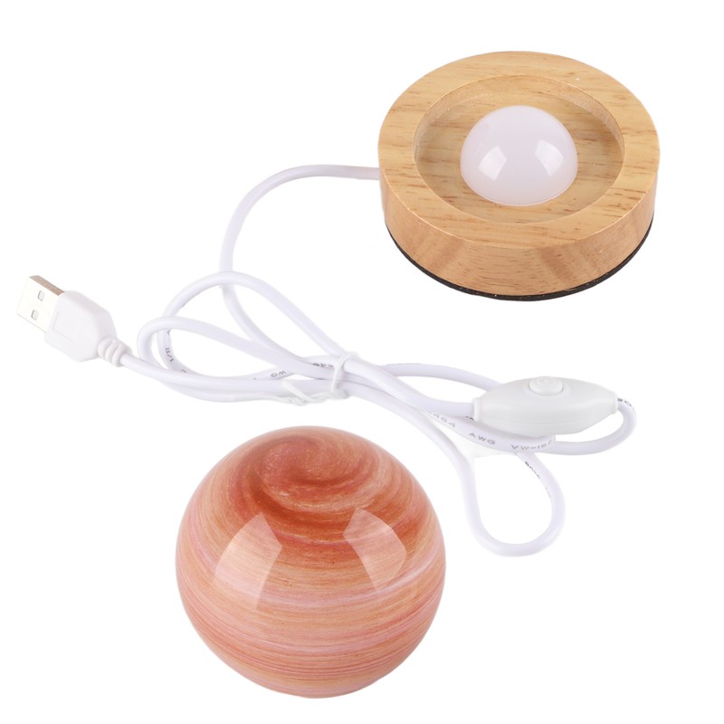 Rechargeable Touch Tricolor Infinitely Dimmable Sunset Table Lamp Ambient Rainbow