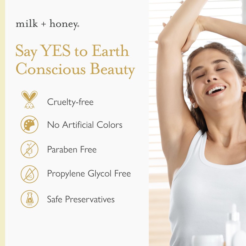 milk + honey Cream Deodorant No. 20, Aluminum Free Deodorant