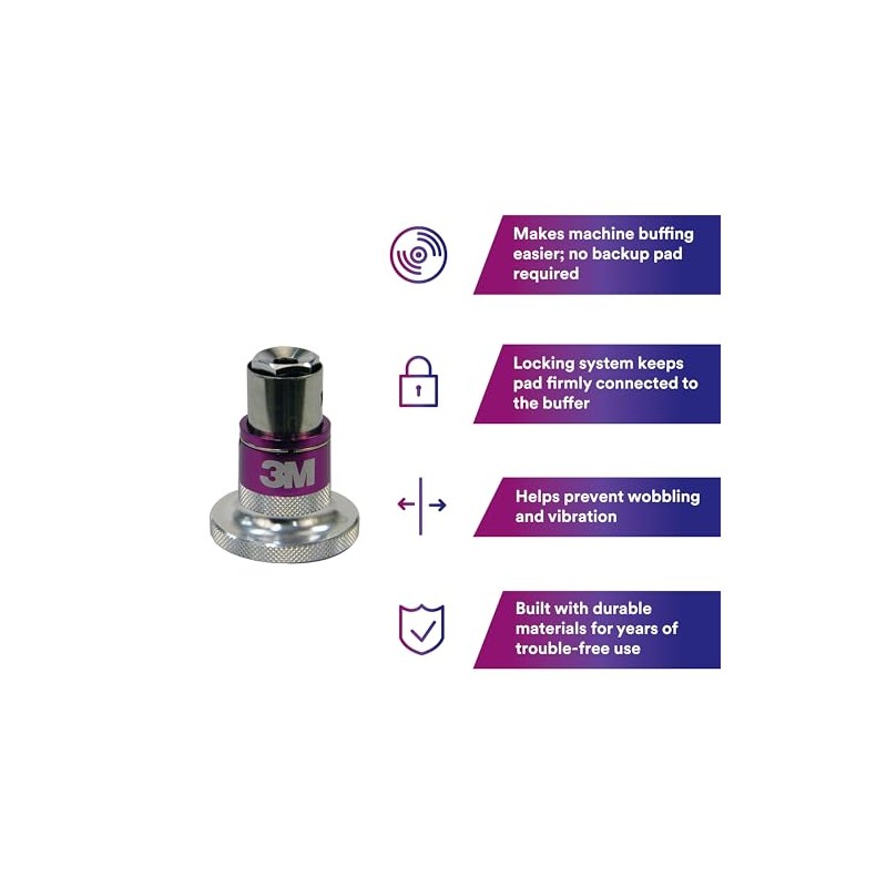 3M Adaptador de Borlas Doble Cara Quick Connect Automotriz