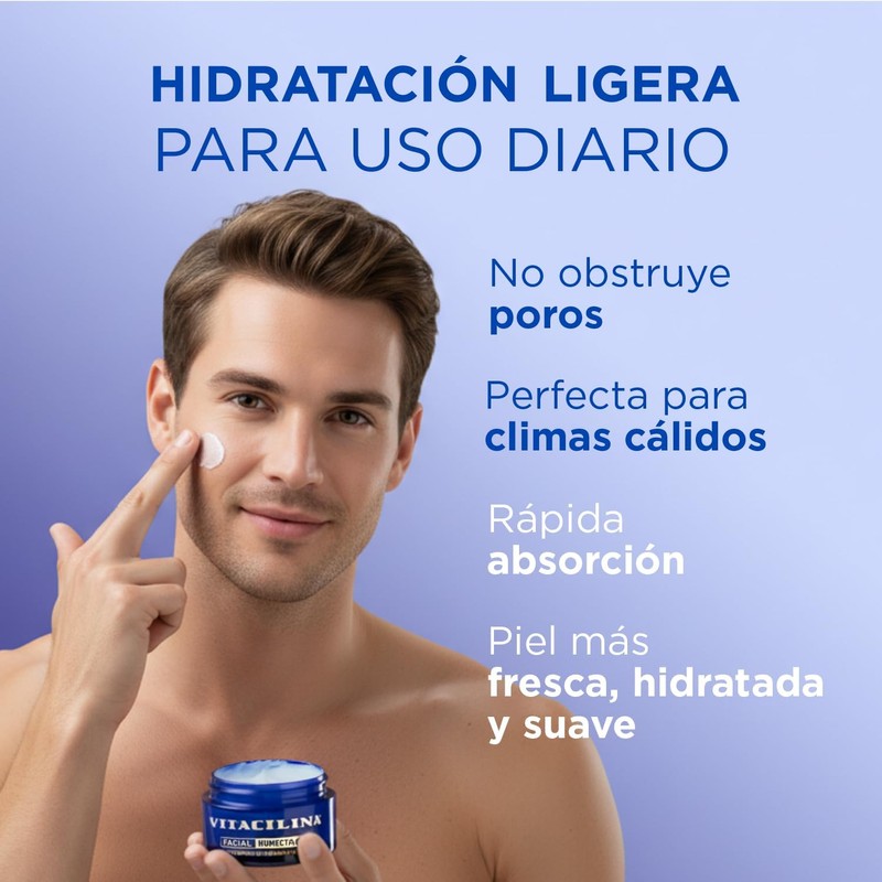Vitacilina Crema Facial Humectante 100g