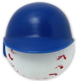 HappyBalls Happy Baseball Player Slugger w/Blue Helmet Car Antenna Topper/Auto Dashboard Buddy (Pack of 3)