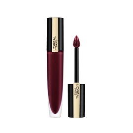 L'Oréal Paris Rouge Signature Metallic 205 I Fascinate, Light and Highly Pigmented Ink Lipstick with Matte Metallic Finish, 7 ml