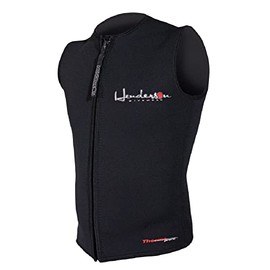 Henderson Man 3mm Thermoprene Zipper Vest Scuba Diving Wetsuit, Size: Medium
