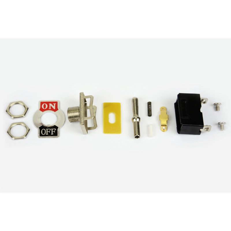 2 pc 20A 125V Toggle Switch (ON)-Off-(ON) DPDT 6 Terminal