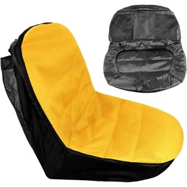 BeadChica Large Universal Lawn Mower Tractor Seat Cover,Riding Mower Seat Cover, LP92334,18" 600D Fabric