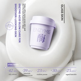 FAN BEAUTY DIARY Facial Mask Skincare ENZYME & ACID CLEAR AND GLOW JELLY MASK 2 BOXES 酶酸凝抛光净痘嫩肤小杯冻膜 水煮蛋
