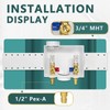 Washing Machine (Laundry) Outlet Box, Center Drain/Side Drain, Niikappu 1/2