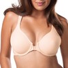 Leading Lady Women's Front Closure Racer Back Bra, Nude, 36DD