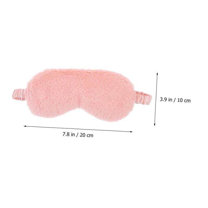 TOVINANNA 8Pcs Fluffy Eye Masks Skin Friendly Sleeping Blindfolds Comfortable