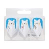 D.CRAFT Deekraft Fit Flight Fit Flight White Darts Flight White