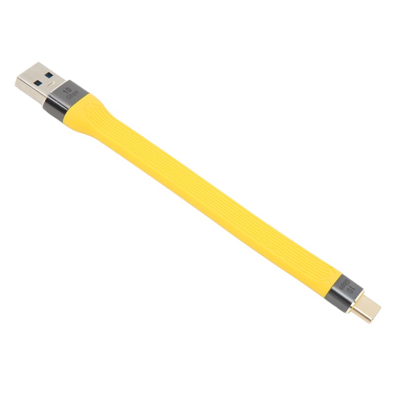 USB Male to Type C Male Cable 10Gbps 5A 13.8cm