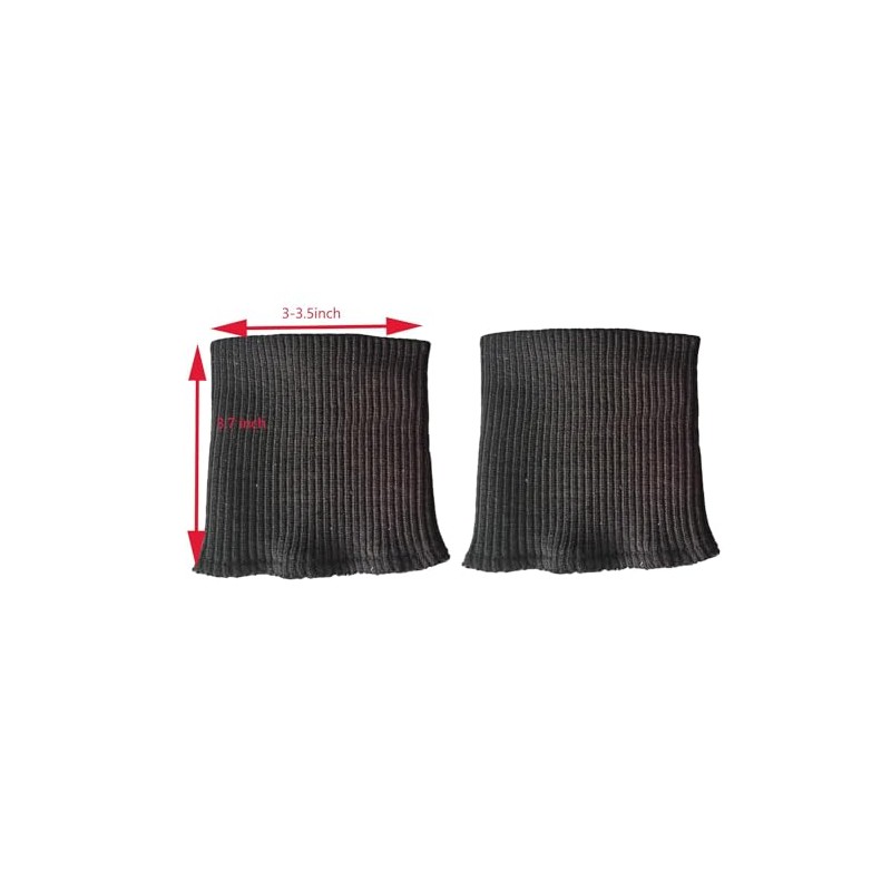 Finished Knit Cuffs for Jacket, Seamless Rib Knit Cuffs 1