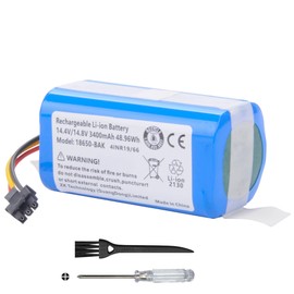 CQCEO 3400mAh Vacuum Cleaner Battery for Qihoo 360 S5 S7 S7 Pro T90 X9 Robot Vacuum Cleaner for LIFERO RX9 Robot Vacuum Cleaner