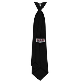 Cookie's Clip-on Tie - Black, 16"