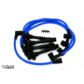 VMS RACING 90-93 ACCORD WAGON 10.2M RACING SPARK PLUG WIRES BLUE