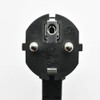 3 m Connection Cable Black with Earthing Contact Plug Type