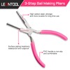 LEONTOOL Ironing Making Pliers with 3 Steps Wire Loop Pliers
