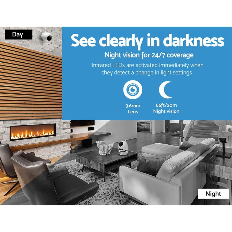 UL-TECH Full HD 1080P WiFi Camera Home Security Wireless IP