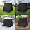 Kasla Outdoor Swing Cover for A Frame Patio Swing, 89"L×50"W×77"H