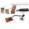 Copper Welding Spoon Welders Helper, Welding Accessories, 3 pcs Large