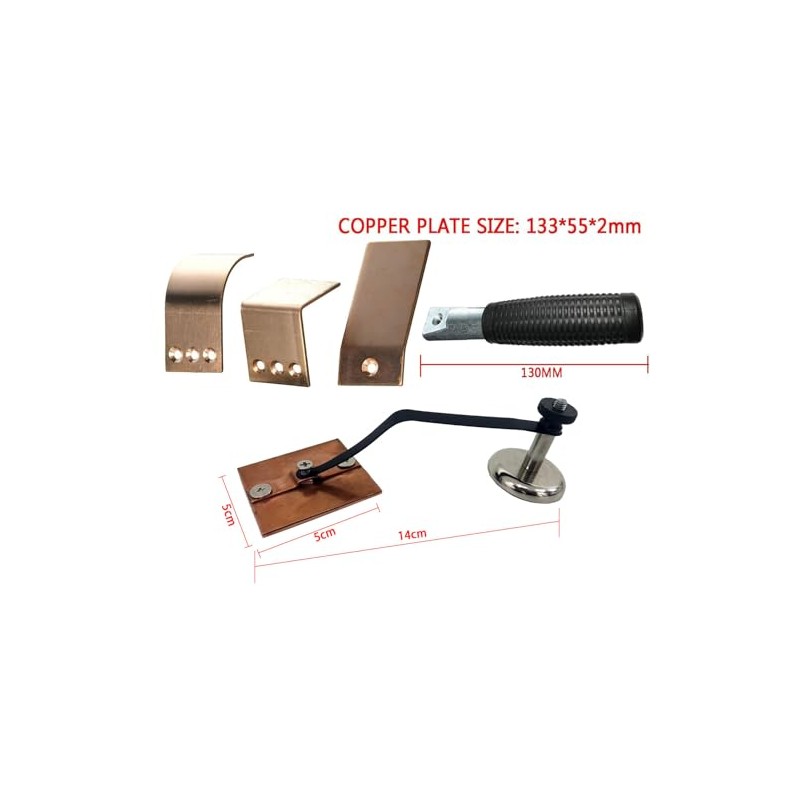 Copper Welding Spoon Welders Helper, Welding Accessories, 3 pcs Large