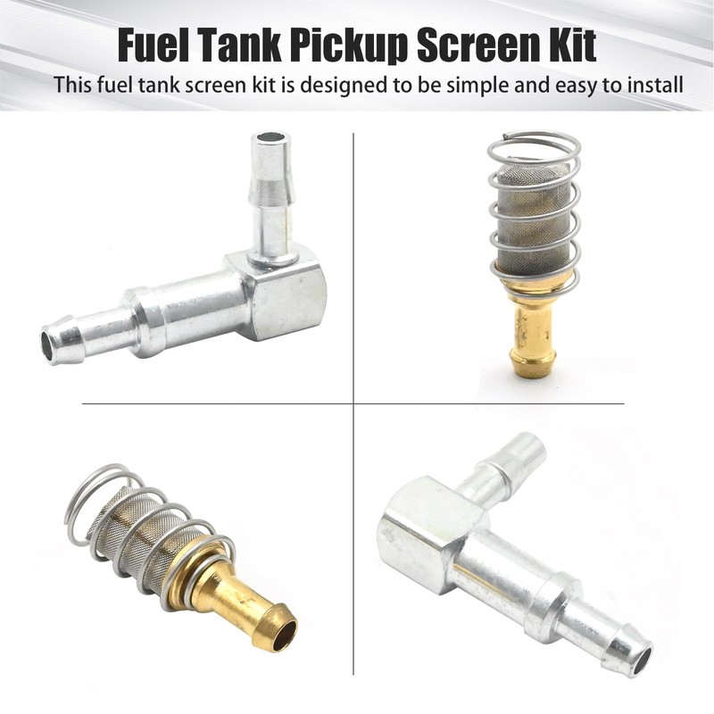 Saihisday 5Pcs 6650239 Fuel Tank Pickup Screen Kit, Replacement for