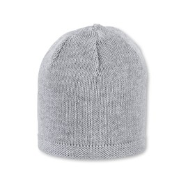 Sterntaler Unisex Baby’s Knitted Hat (Strickmütze) - Grey (Silver Mel. 542), size: 37