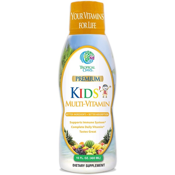 Tropical Oasis MultiVitamin Mineral/for CHILDREN (16 oz) Liquid