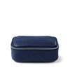 Leatherology Navy Blue Leatherology Small Travel Organizer - Zipped mesh